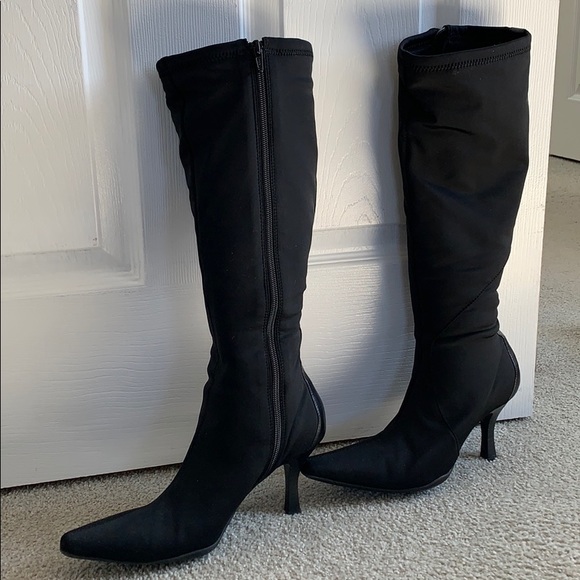 Nine West Shoes - Black fabric and leather boot